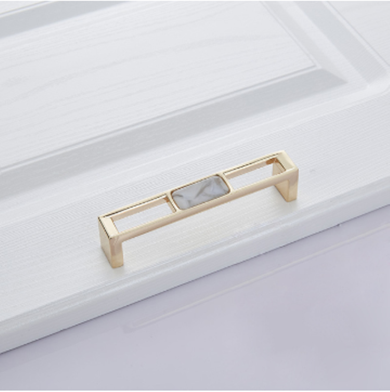 Golden Drawer Handle Wardrobe Door Handle Modern Light Luxury Cabinet