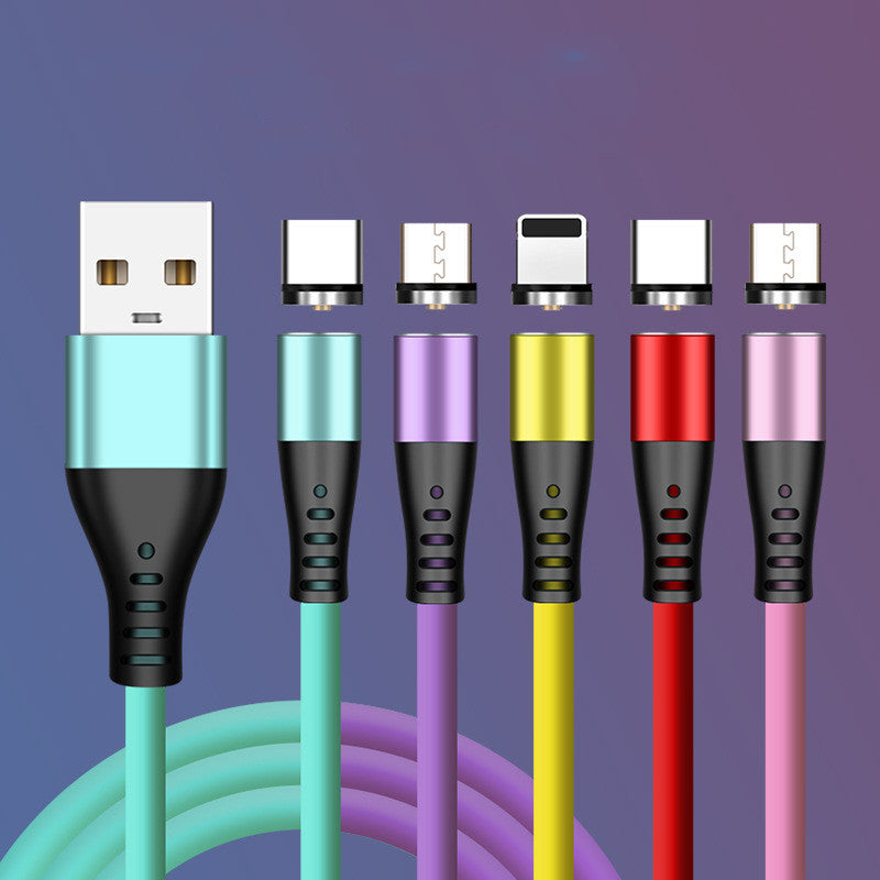 Liquid Silicone Charging Cable Type-c Magnetic Data Cable