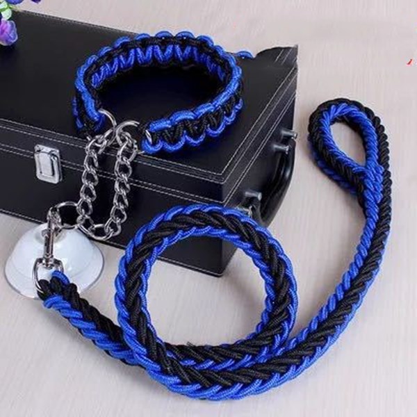 Nylon Pet Leash Medium And Large Dog Collar