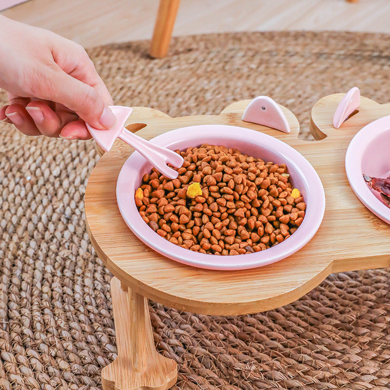 Cuenco de cerámica para comida de mascotas