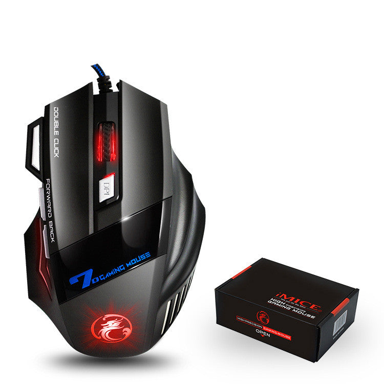 Colorful RGB Breathing Light Gaming Silent Gaming Mouse