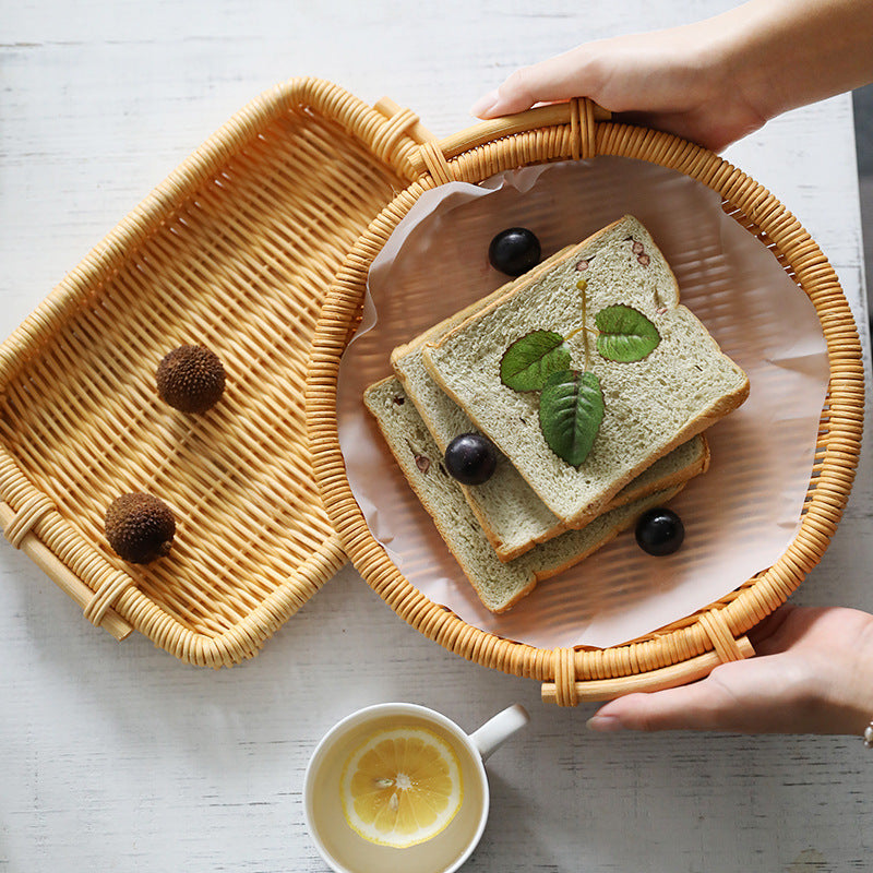 Fruit Tray With Handle