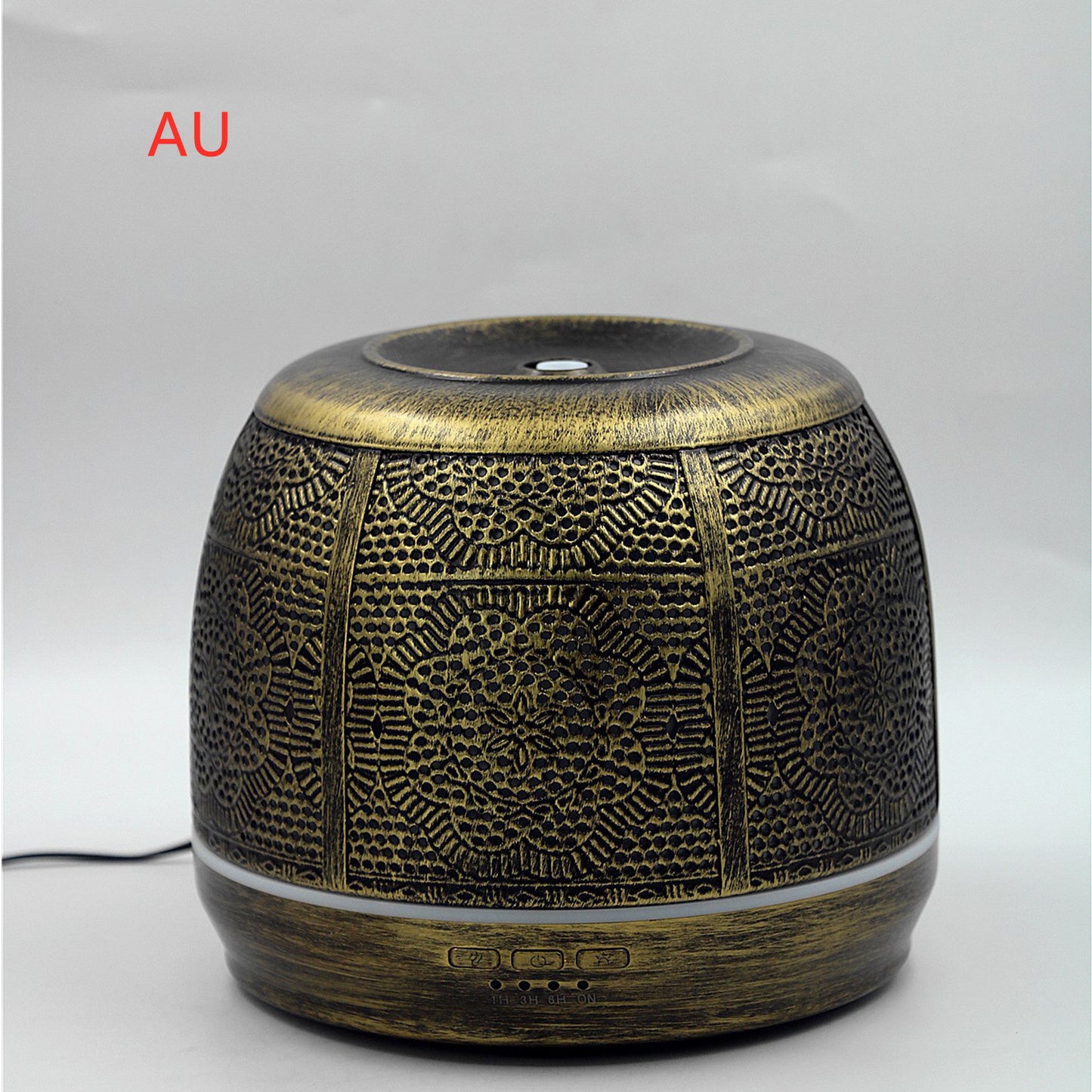 Wrought Iron Hollow Aroma Diffuser Humidifier Office Mute Aroma Diffuser