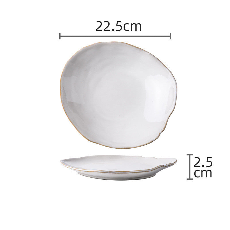 Personality Creative Irregular Ceramic Dishes