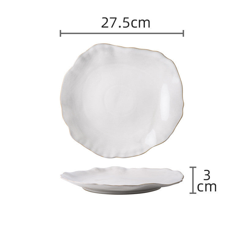 Personality Creative Irregular Ceramic Dishes