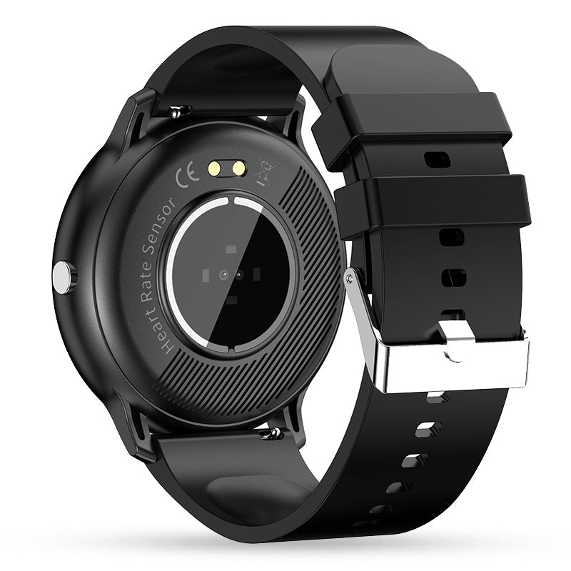 Smart watch with dual time zone display