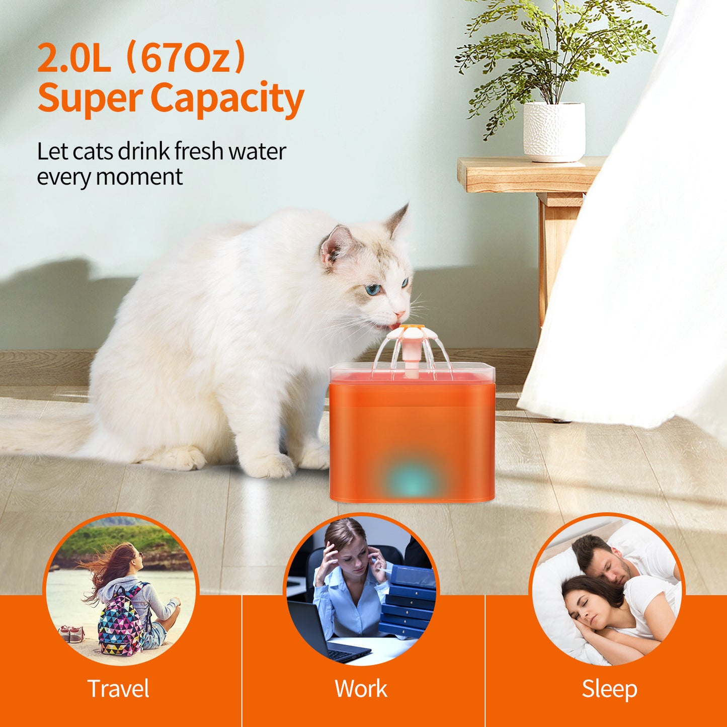 Automatic Circulating Pet Water Dispenser