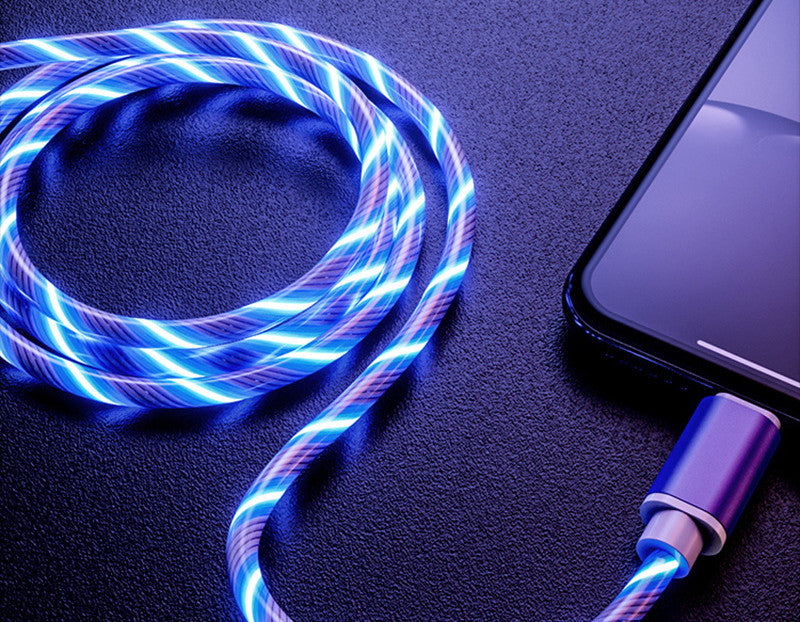 Compatible with Apple , Streamer Data Cable Douyin Luminous Dynamic Mobile Phone Charging Cable