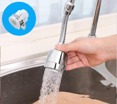 Splash-proof sprinkler faucet