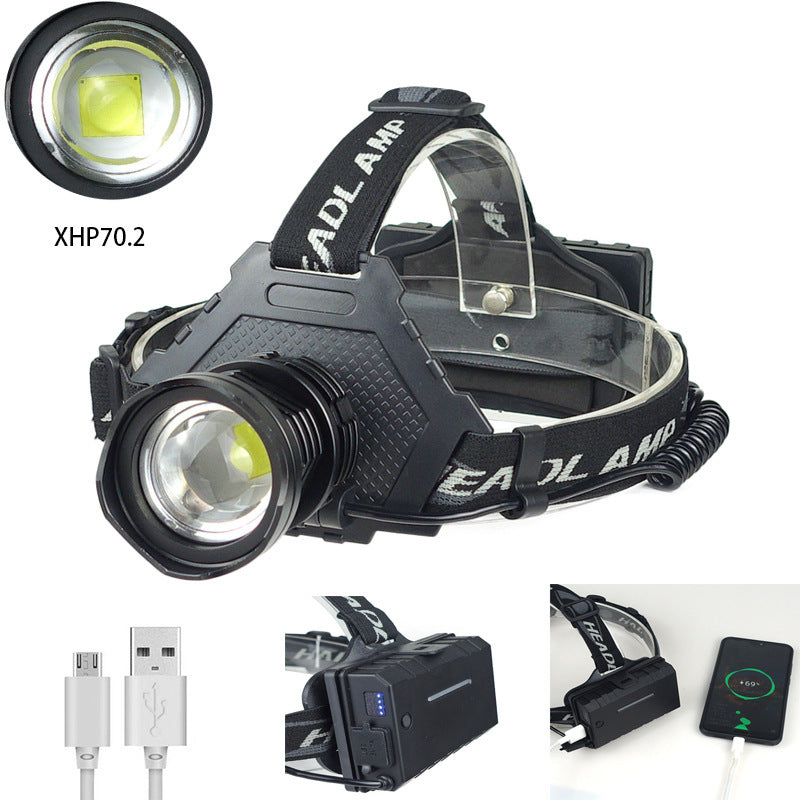 USB Charging Strong Headlight Outdoor