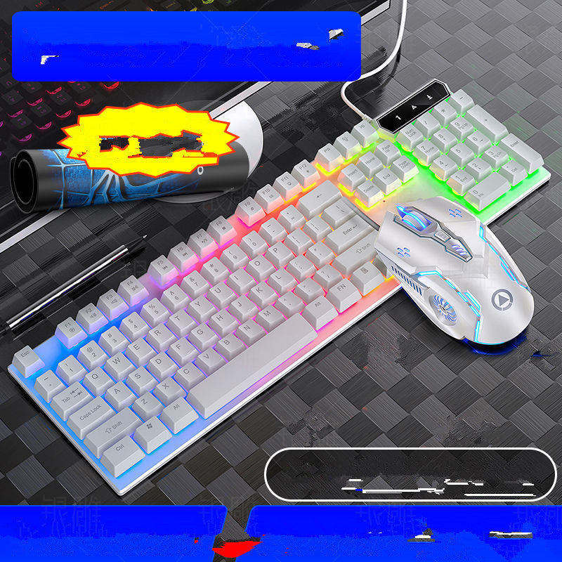 Manipulator Feel Gaming Keyboard And Mouse Set Desktop Notebook General Purpose Computer Wired Keyboard And Mouse