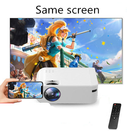 Home Office HD Mobile Wifi Wireless Projector