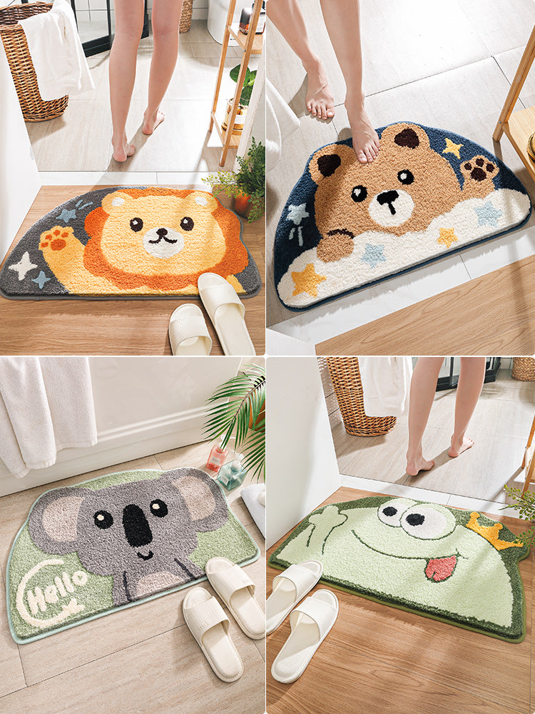 Bathroom Floor Mats And Bathroom Absorbent Non Slip Mats