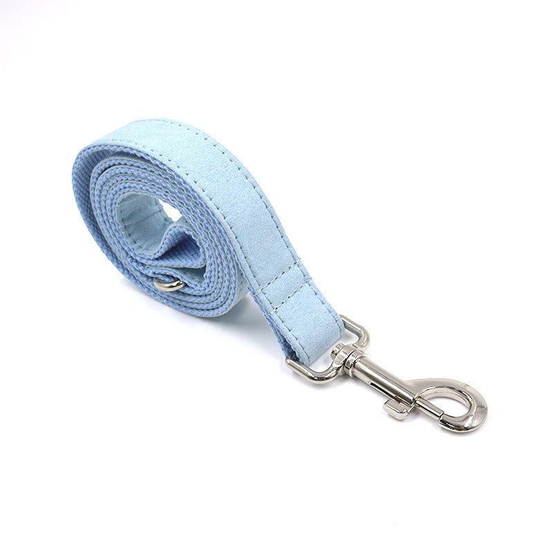 Blue dog collar