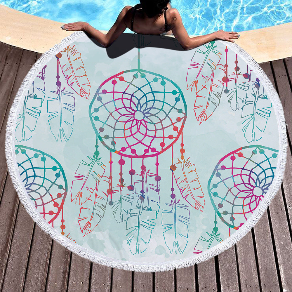 Beach Towels, Bath towels, towels, bathroom towels, Dreamcatcher towels.