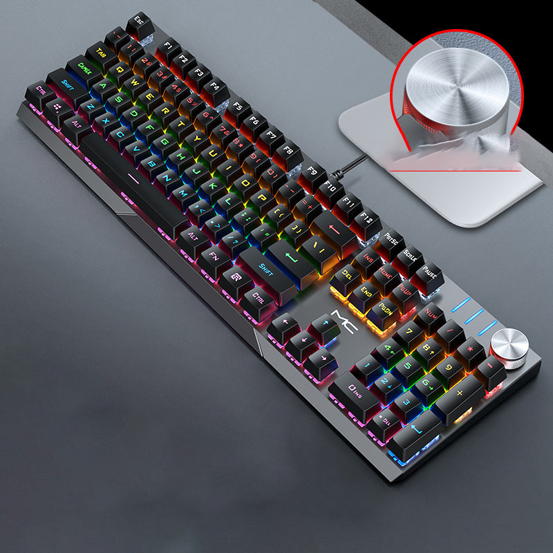 New Mechanical Keyboard Green Axis Black Axis Tea Axis Red Axis Gaming Gaming Desktop Computer Wired