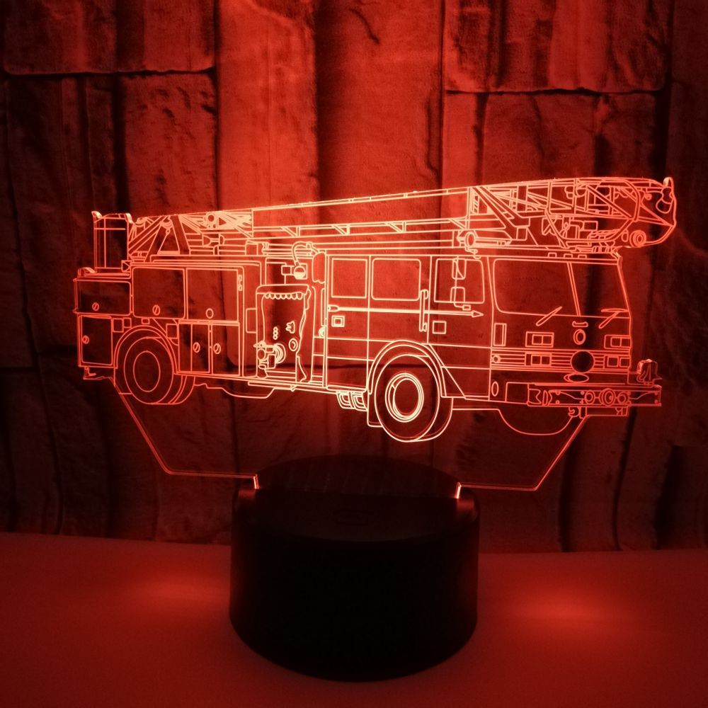 Fire engine 3D light