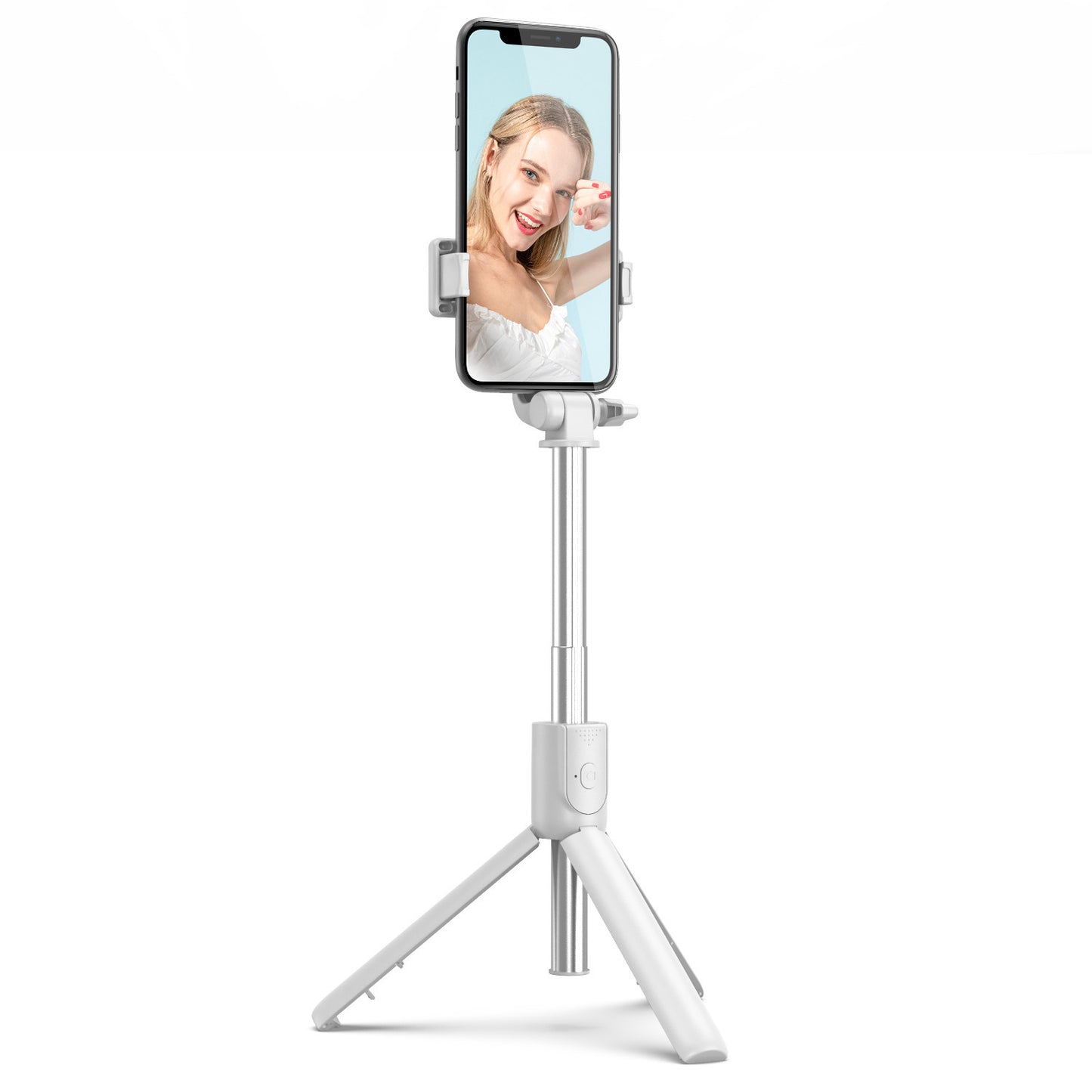 Compatible with Apple, Mobile Phone Selfie Stick Bluetooth Remote Control Tripod Integrated Horizontal And Vertical Photos