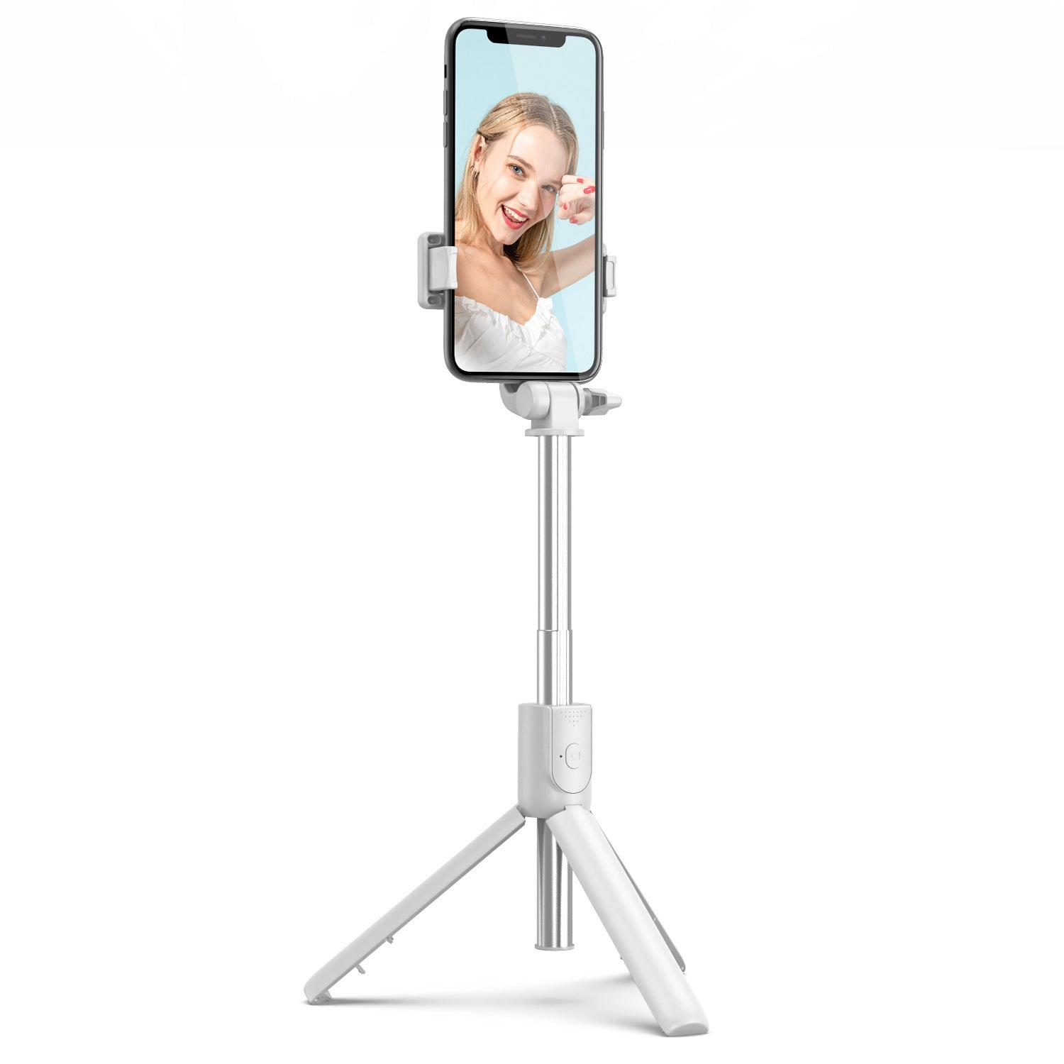 Compatible with Apple, Mobile Phone Selfie Stick Bluetooth Remote Control Tripod Integrated Horizontal And Vertical Photos