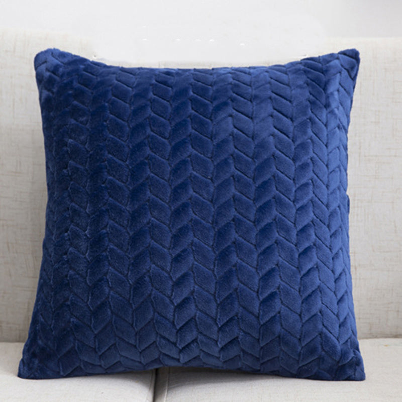 Flannel Pillow Sofa Cover