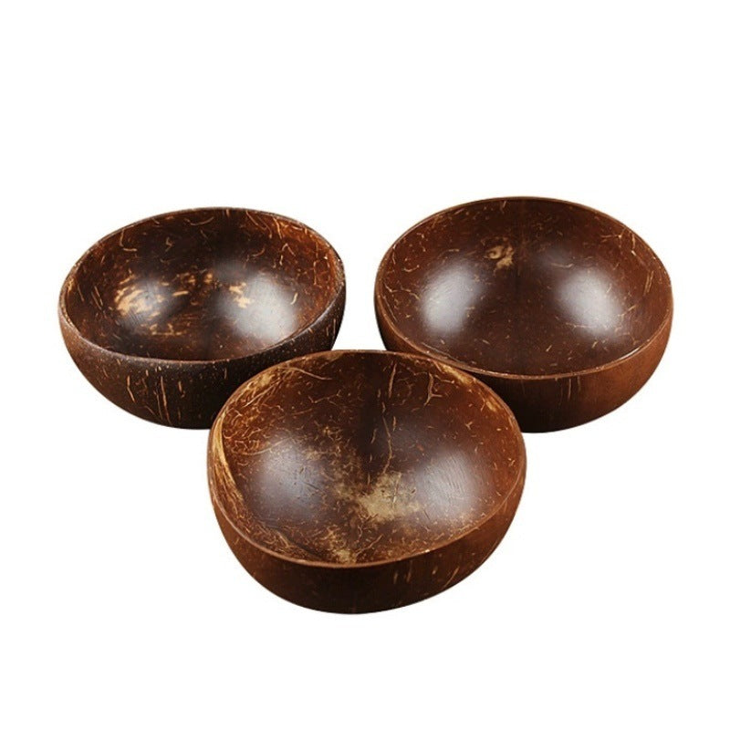 Natural Coconut Bowl Spoon set