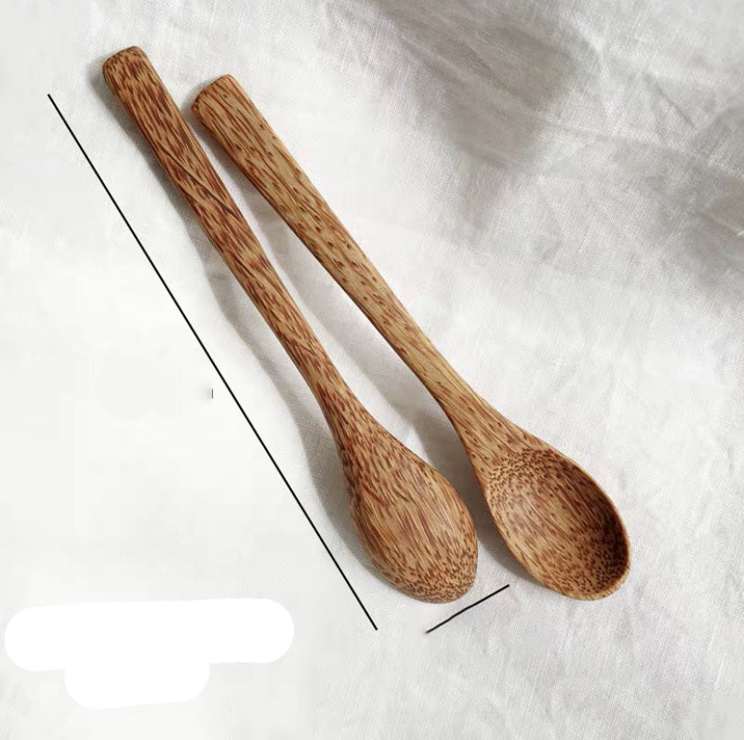 Natural Coconut Bowl Spoon set