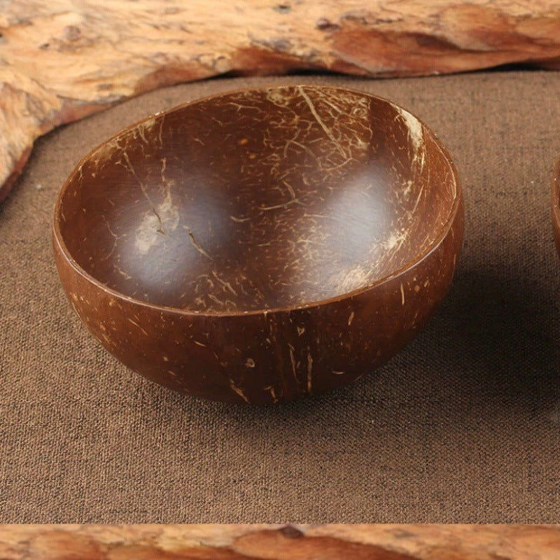 Natural Coconut Bowl Spoon set