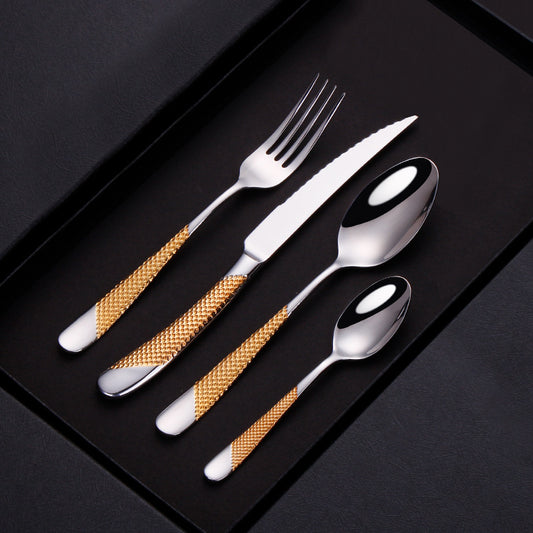 304 sStainless Steel Western Cutlery Four-piece Set