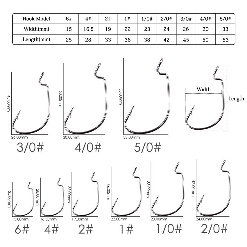 Single Fishing Hooks