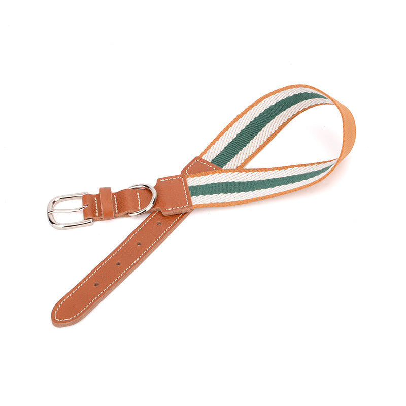 Adjustable Straps For Pet Stripe Collar