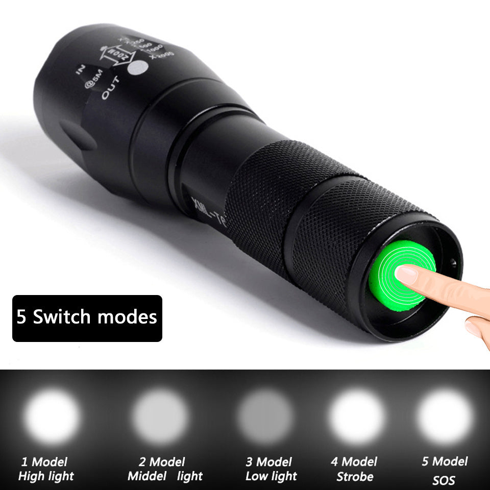 Waterproof Bright Flashlight