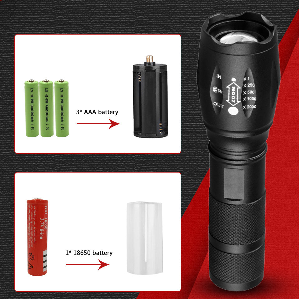 Waterproof Bright Flashlight