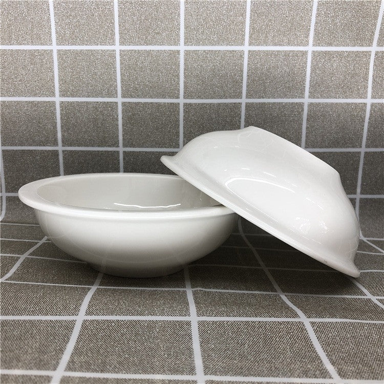 ceramic double bowl