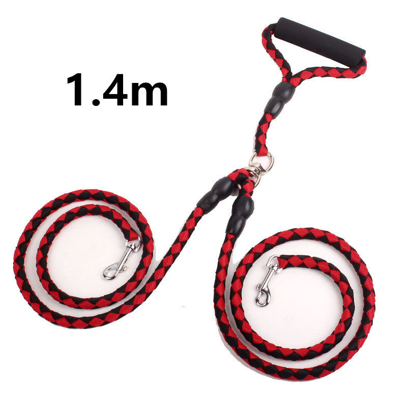 Pet  Collar Double-Ended Traction Rope