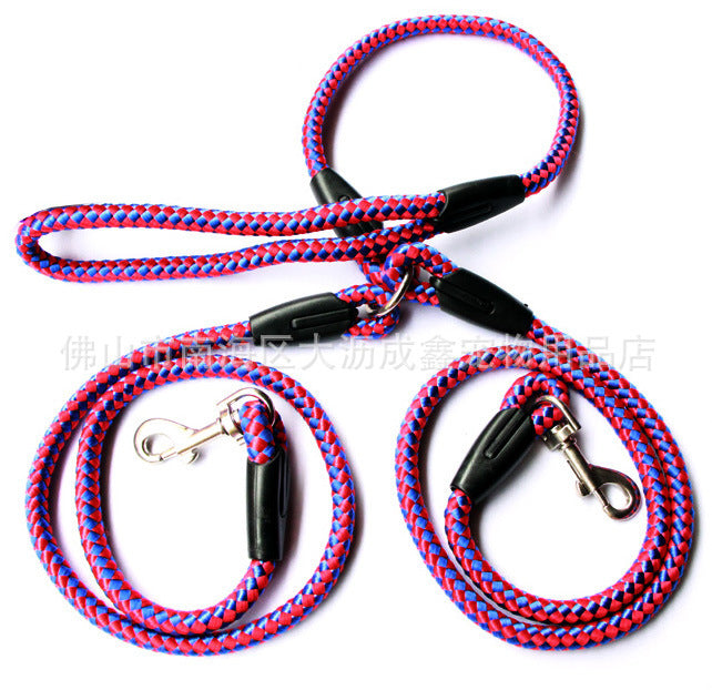 Pet  Collar Double-Ended Traction Rope