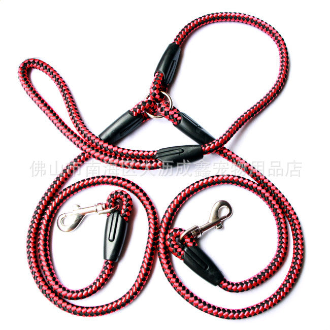 Pet  Collar Double-Ended Traction Rope