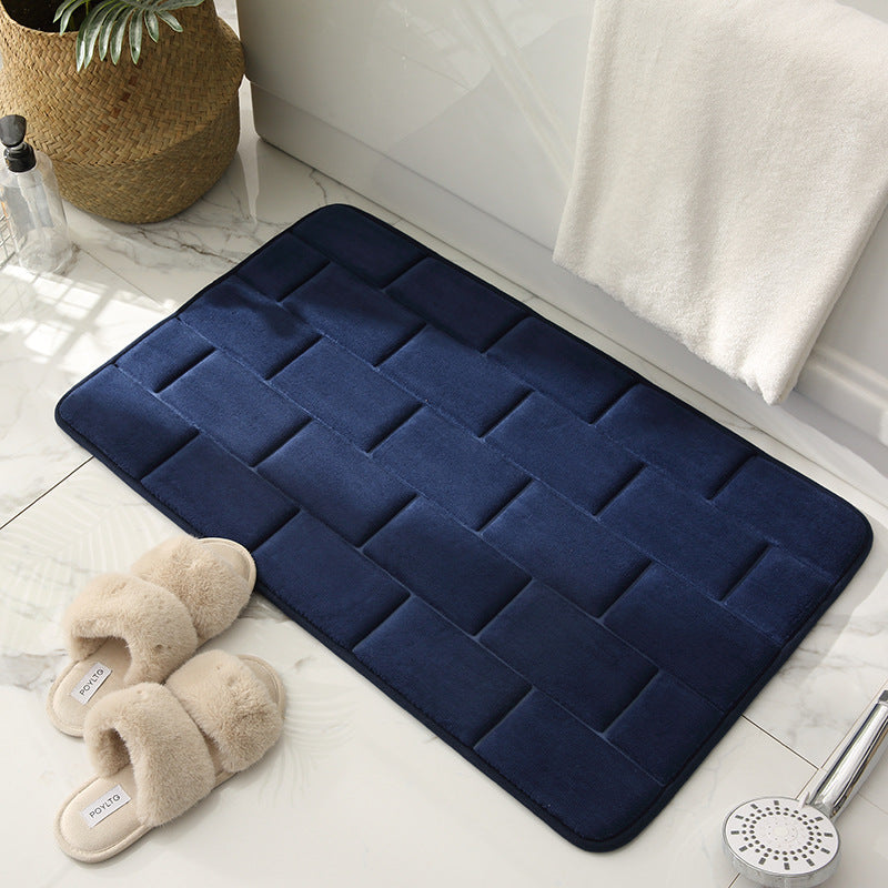 Water-Absorbent Quick-Drying Carpet Bathroom Non-Slip Mat