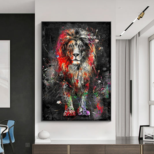 Modern Colorful Animal Posters And Home