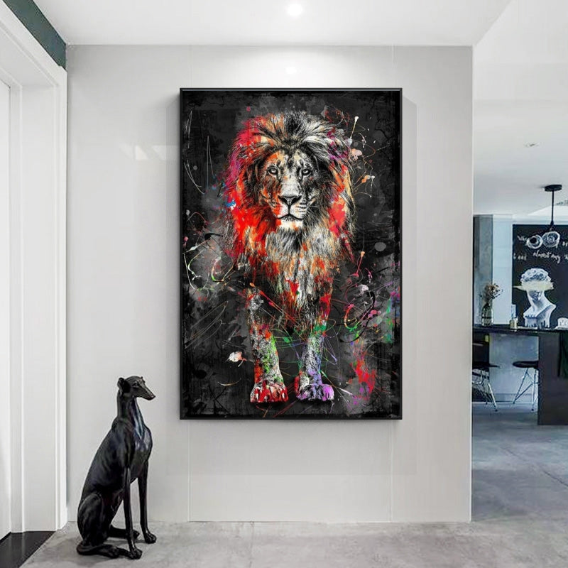 Modern Colorful Animal Posters And Home