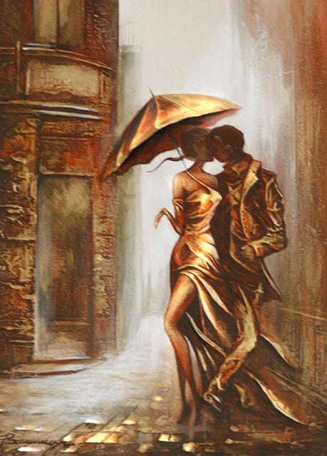 Oil Painting Living Room Decoration Wall Painting Romantic