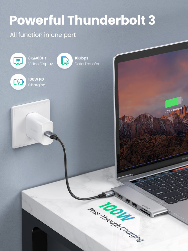 Greenlink Typec Docking Station Expands Usb Thunderbolt Projection Accessory Converter