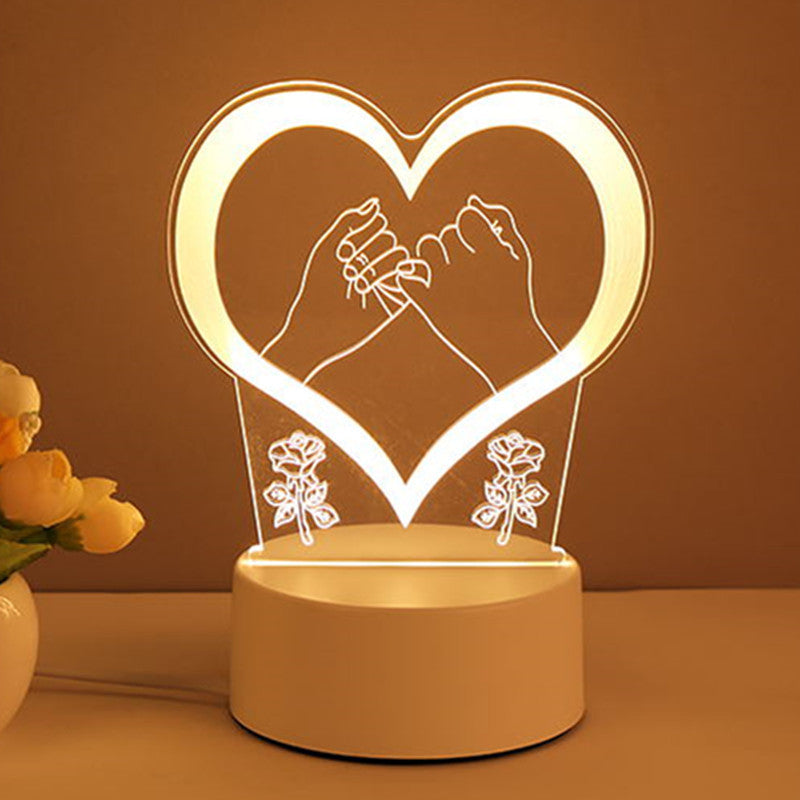 3D Lamp Valentines Day Gifts