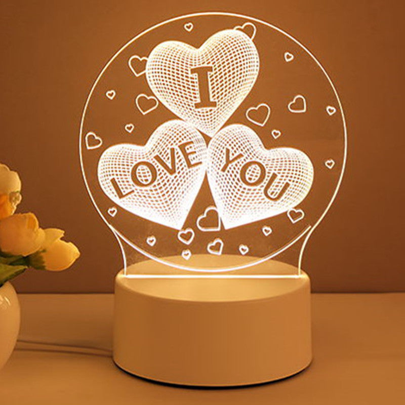 3D Lamp Valentines Day Gifts