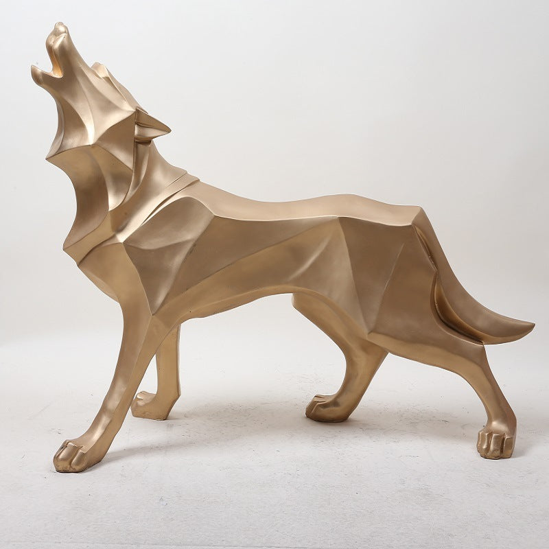 Resin Crafts Wolf Totem