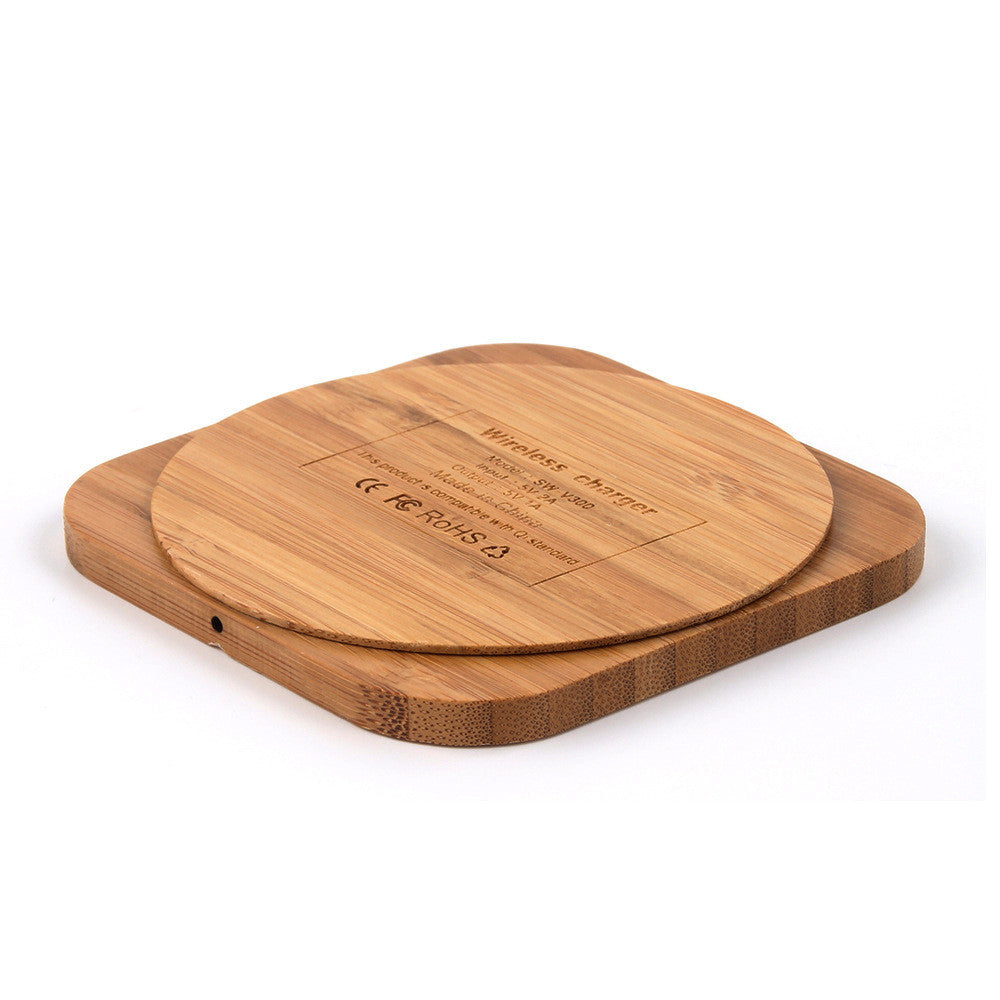   Wooden Bamboo 5W Wireless Charger