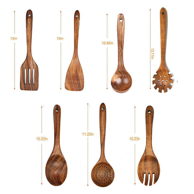 Wooden Kitchenware Suit