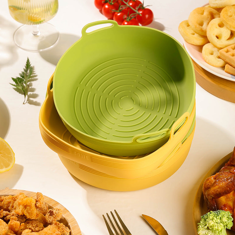 Air Fryer Bowl Silicone High Temperature Resistance