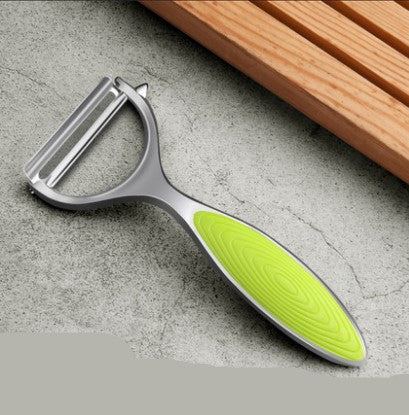 Stainless steel peeler and scraper