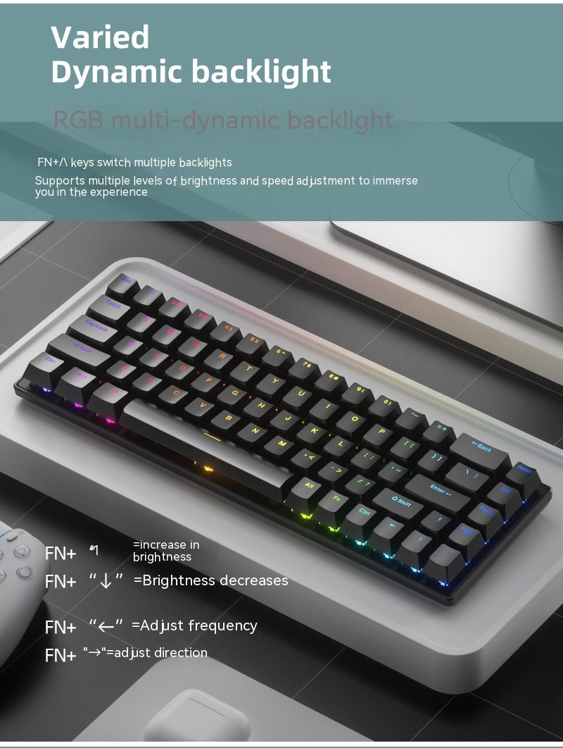 RGB Light-emitting Portable Keypad