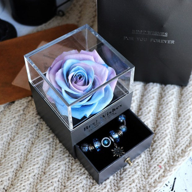 Flower Car Jewelry Box